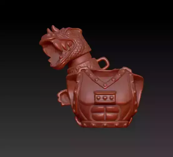 DRAGON BLASTER ARMOR 3D print model