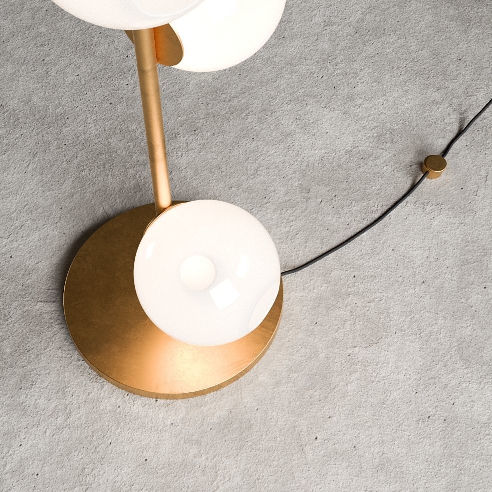Bocci 28 Stem Floor Lamp Set 3D model_3