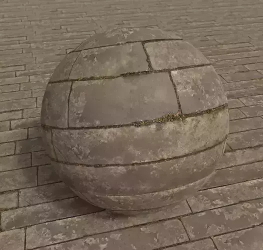 Block Paving 01 - Photogrammetry based Environment Texture Texture