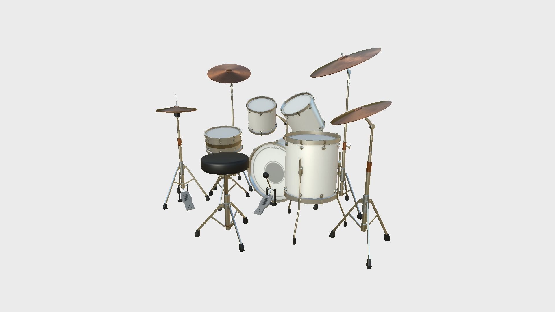08 Drum Colors Collection - Drumming Music Instrument Design _40