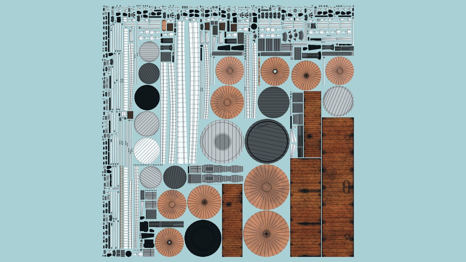 08 Drum Colors Collection - Drumming Music Instrument Design _64