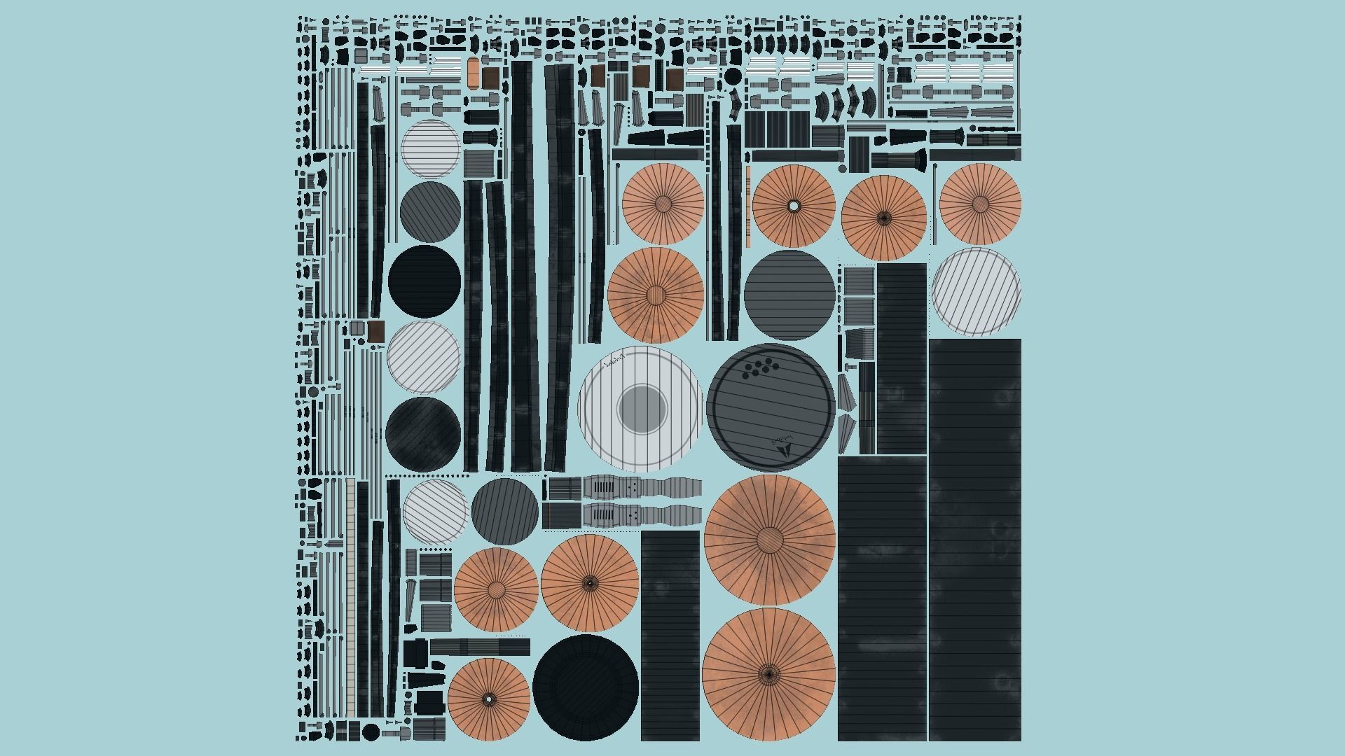 08 Drum Colors Collection - Drumming Music Instrument Design _72