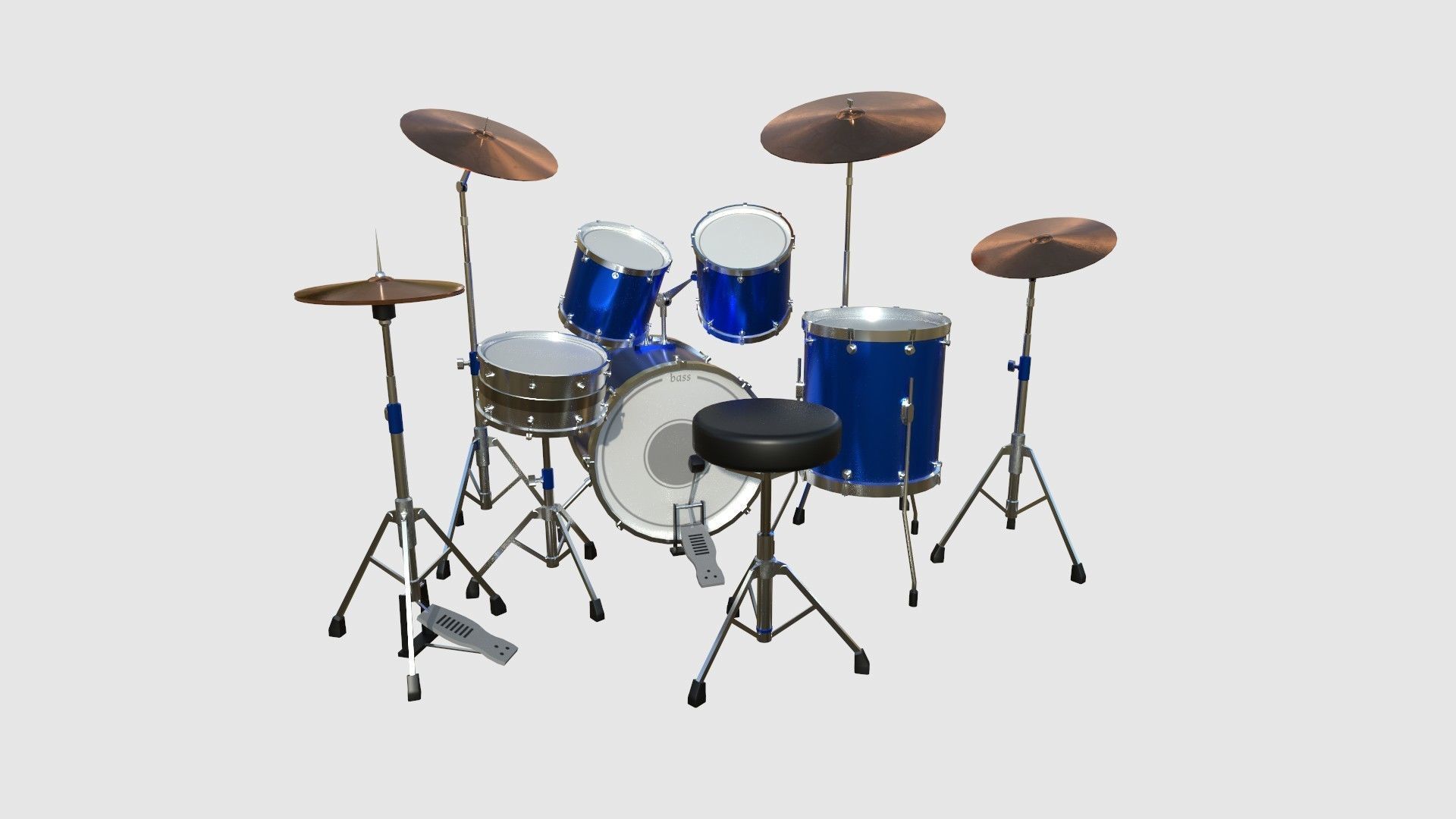 08 Drum Colors Collection - Drumming Music Instrument Design _11