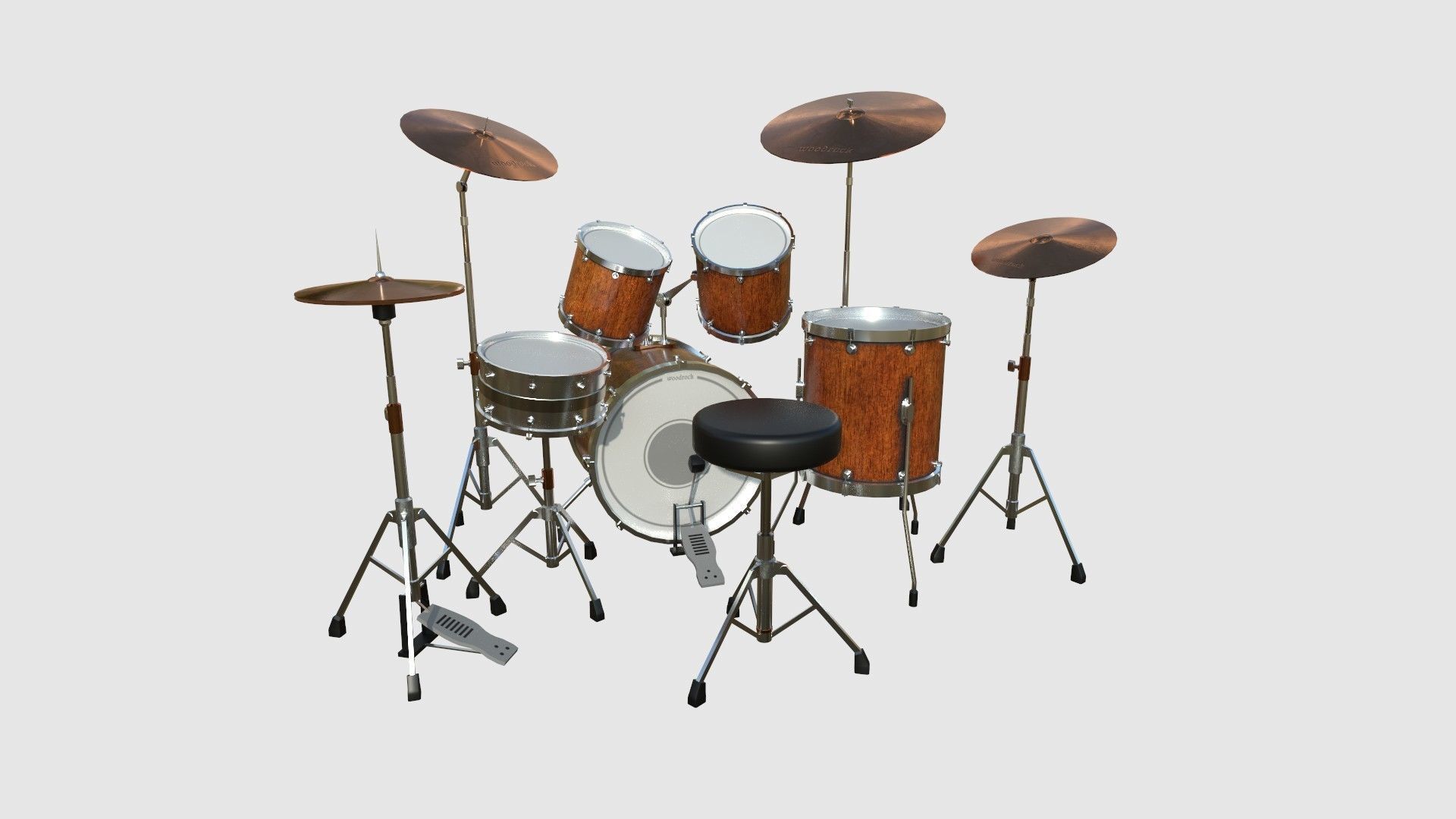 08 Drum Colors Collection - Drumming Music Instrument Design _15
