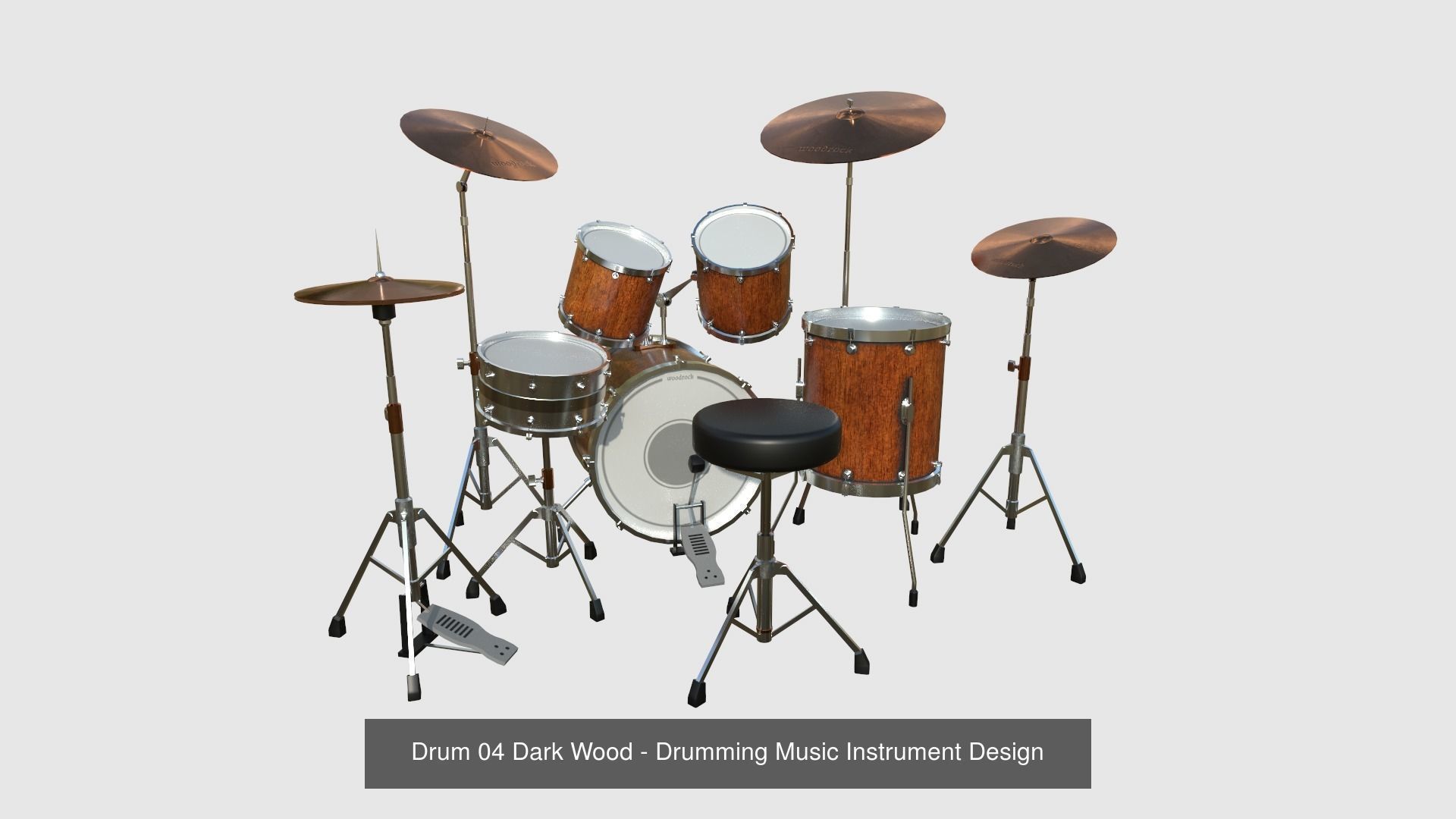 08 Drum Colors Collection - Drumming Music Instrument Design _8
