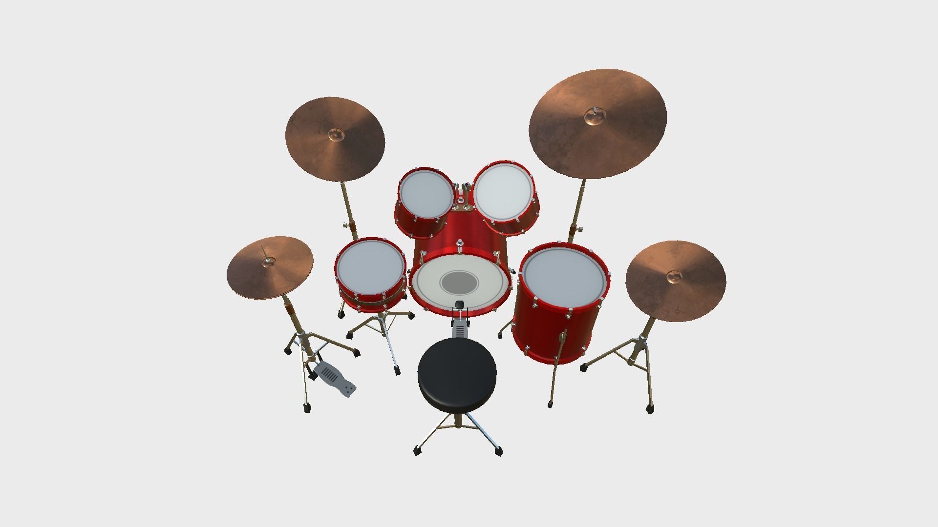 08 Drum Colors Collection - Drumming Music Instrument Design _37