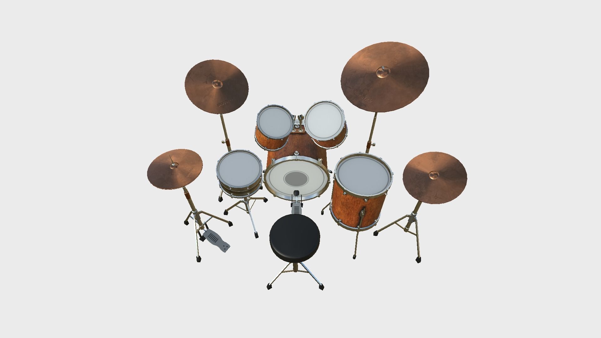 08 Drum Colors Collection - Drumming Music Instrument Design _55