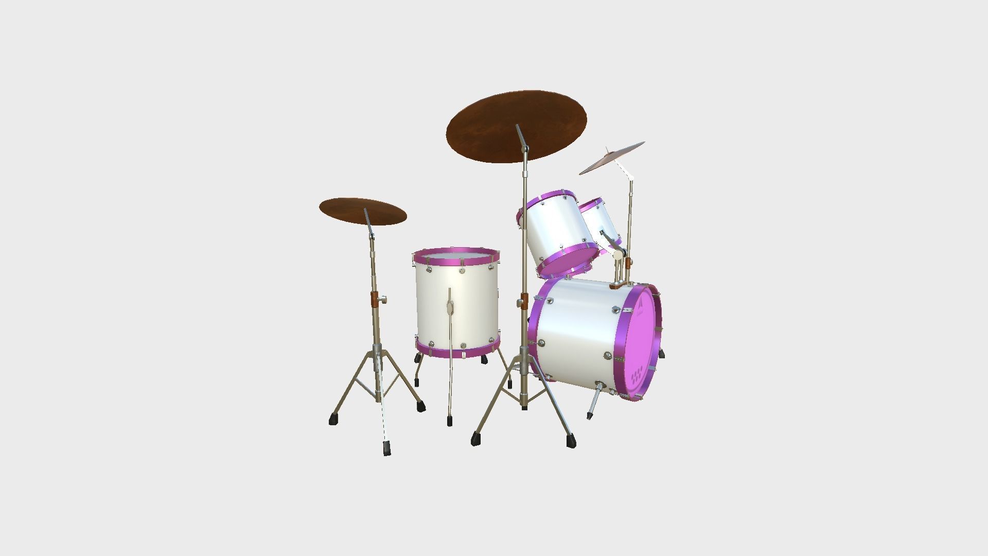 08 Drum Colors Collection - Drumming Music Instrument Design _52