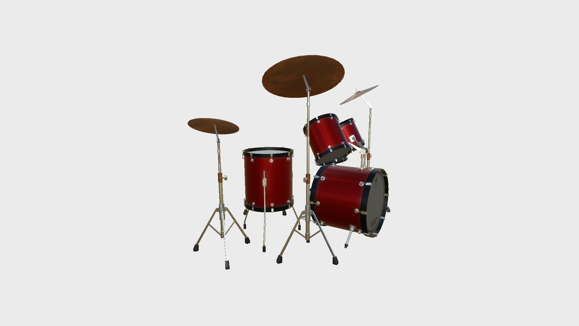 08 Drum Colors Collection - Drumming Music Instrument Design _27