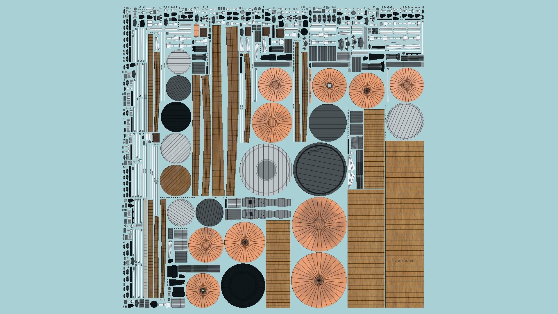 08 Drum Colors Collection - Drumming Music Instrument Design _67