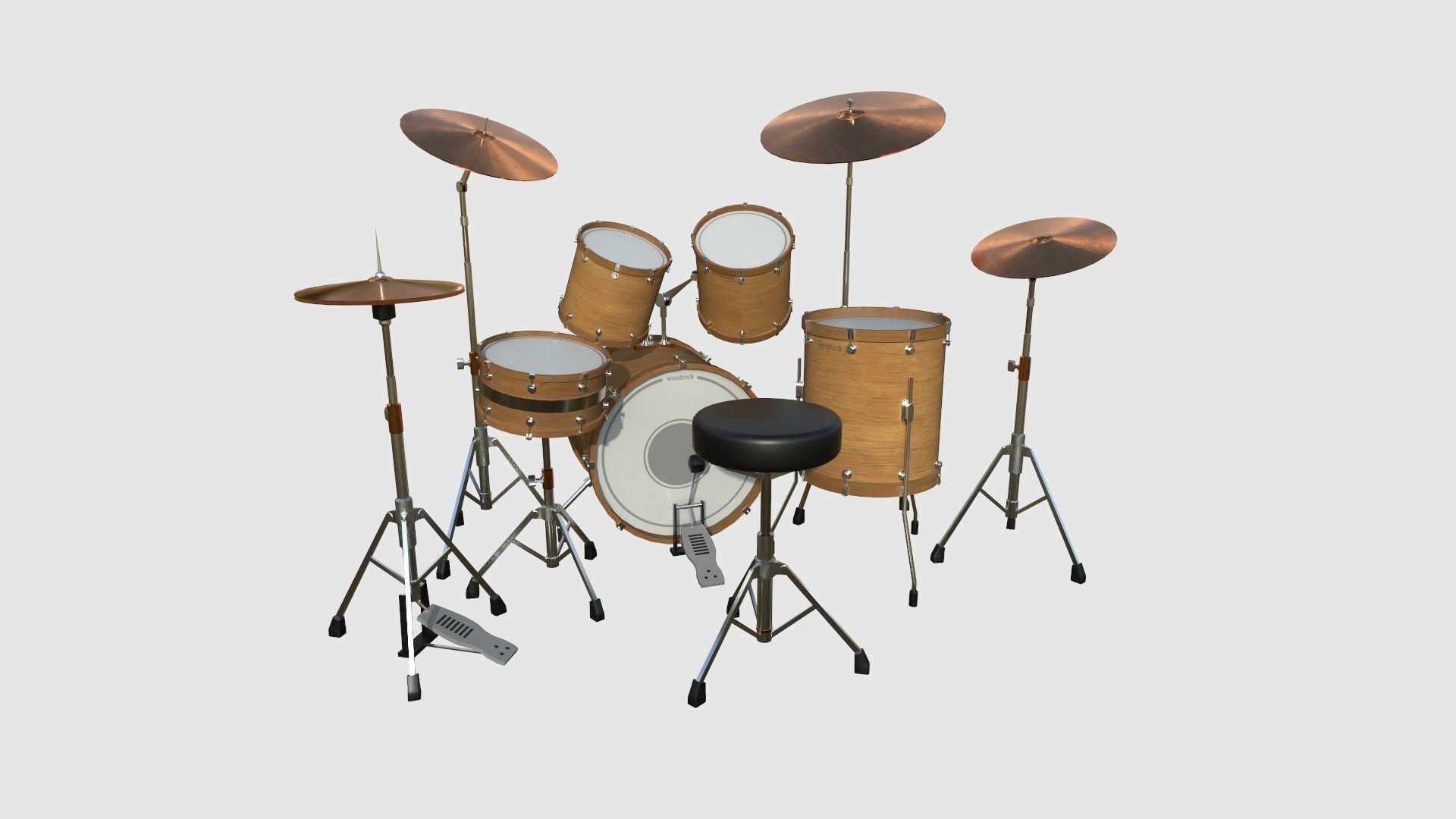 08 Drum Colors Collection - Drumming Music Instrument Design _3