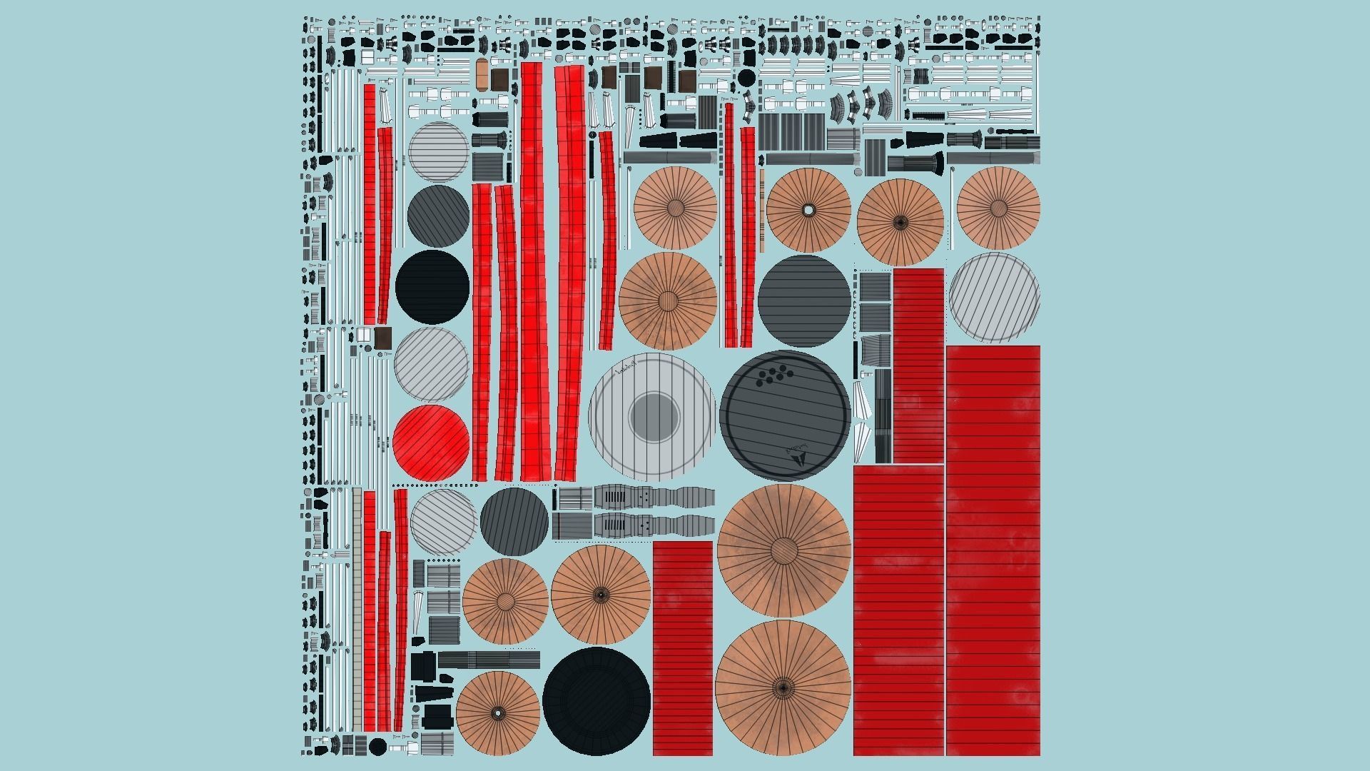 08 Drum Colors Collection - Drumming Music Instrument Design _65