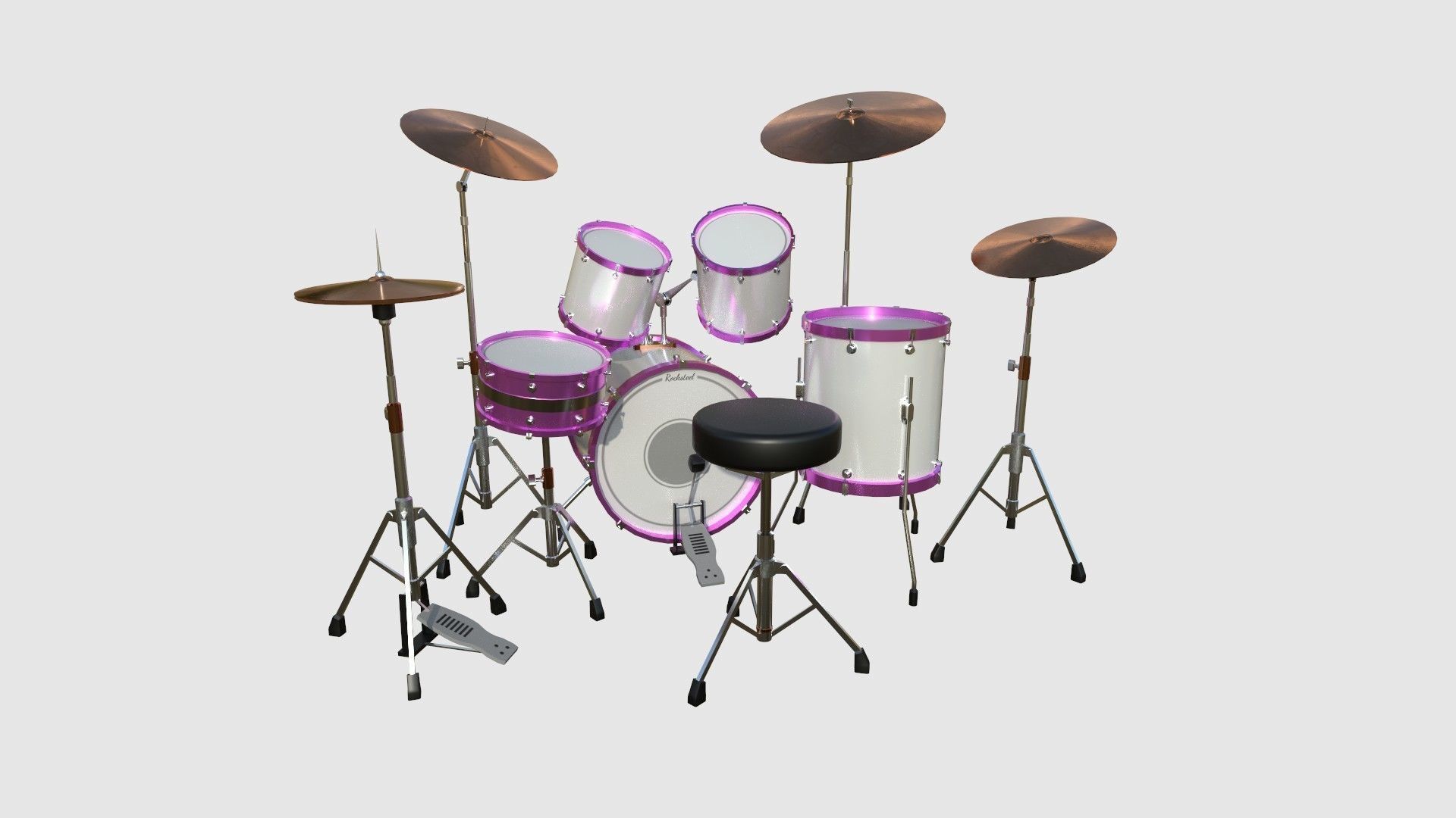 08 Drum Colors Collection - Drumming Music Instrument Design _5