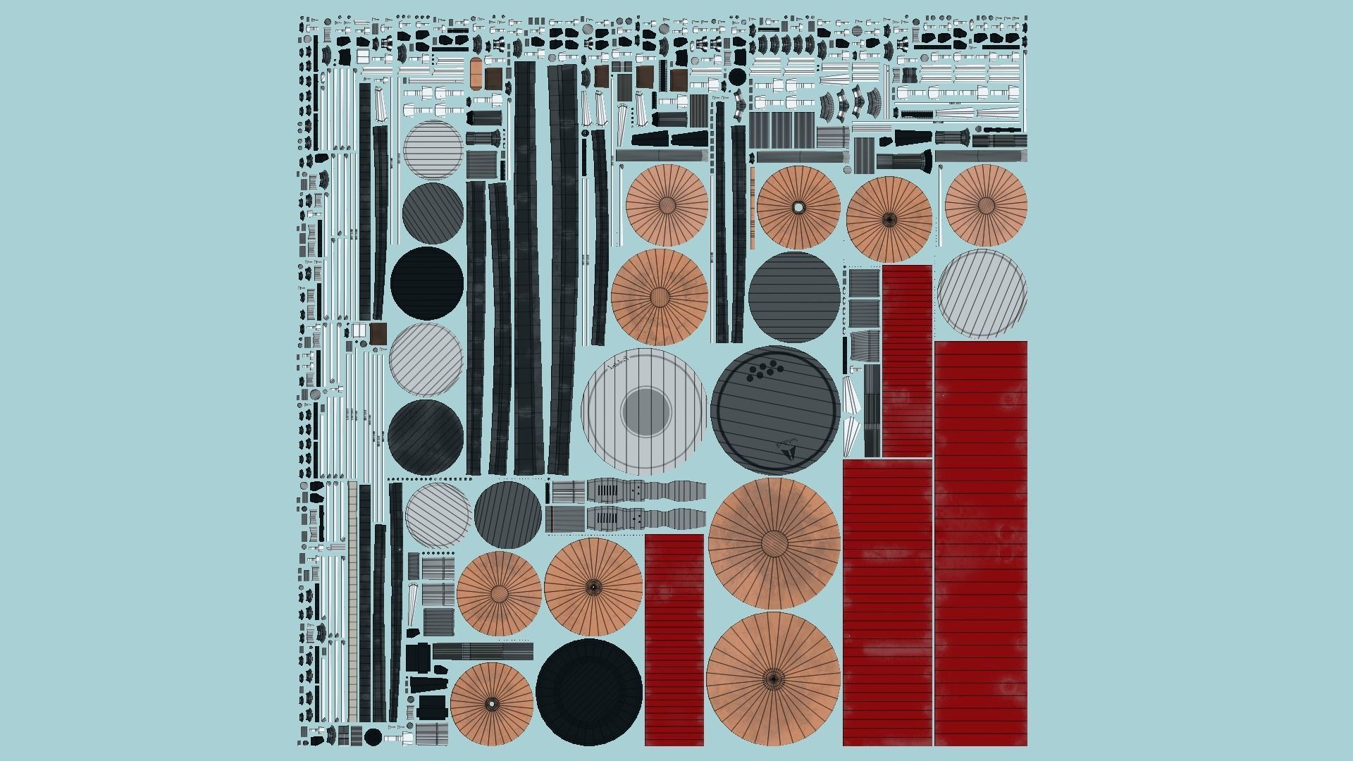 08 Drum Colors Collection - Drumming Music Instrument Design _62