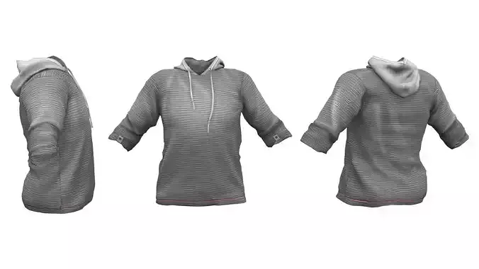 Long Sleeve Hooded T-shirt