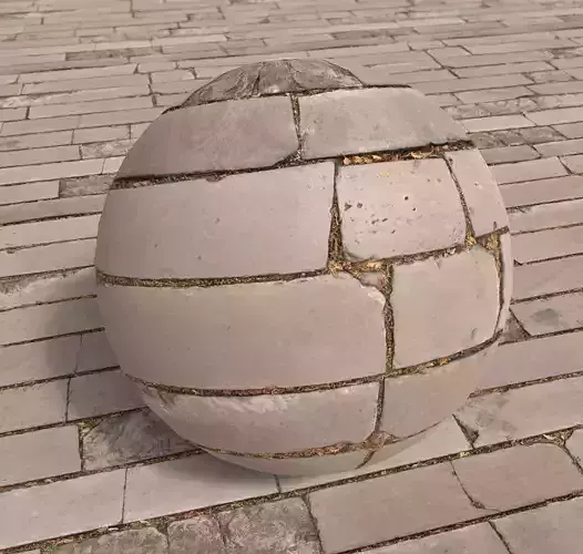 Block Paving 02 - Photogrammetry based Environment Texture Texture