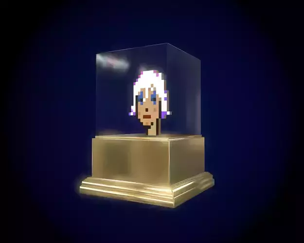 Gold Punk 3D model