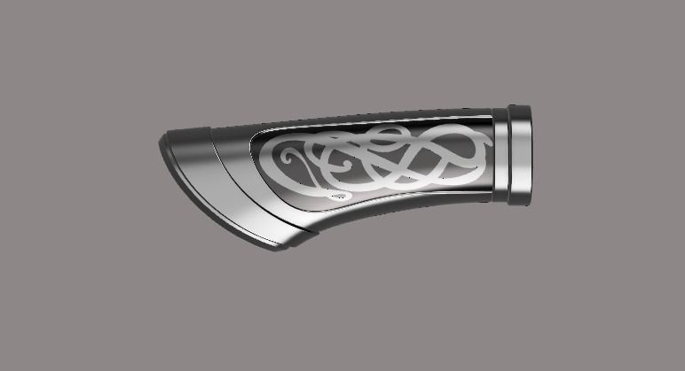 Assassins Creed Valhalla - Eivor axe 3D print model_8