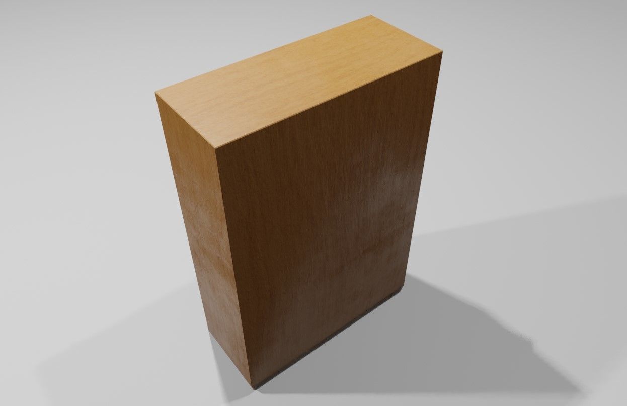 Wardrobe - Guarda Roupas Low-poly 3D model_13