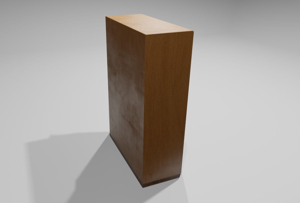 Wardrobe - Guarda Roupas Low-poly 3D model_12