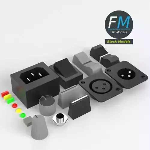 Audio mixer parts