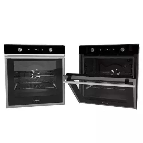 Cylinda stylish convection oven - IBU - 98P 3D model