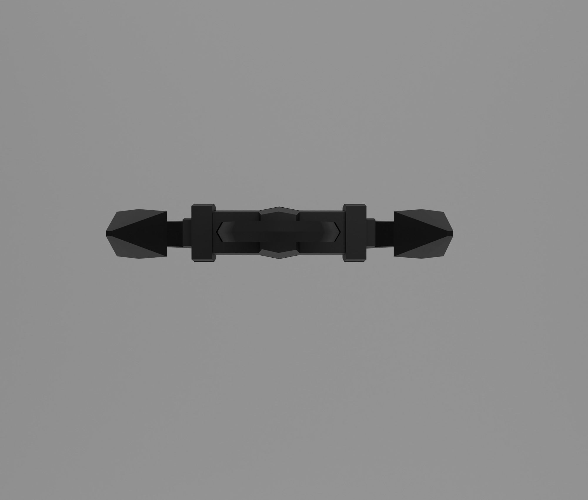 Anchor Low-poly 3D model_7