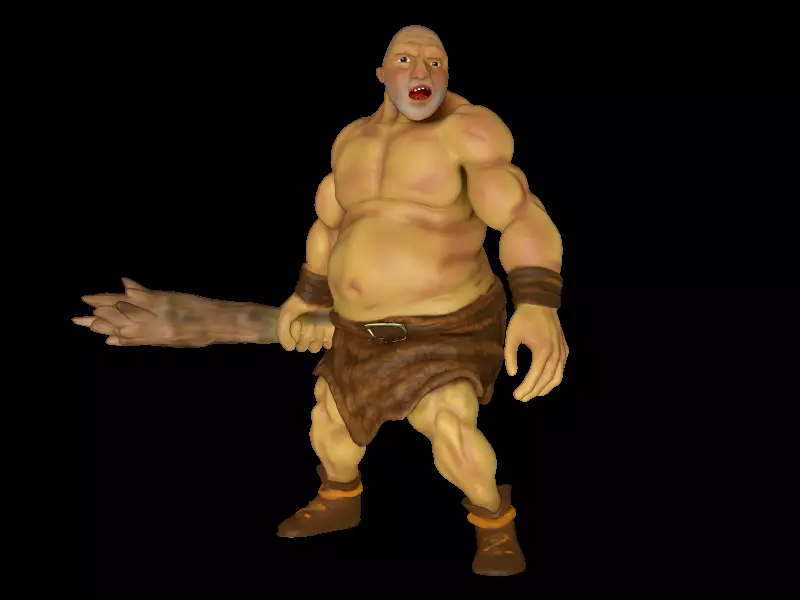 Hill Giant Dungeons and Dragons DnD Free 3D print model_0
