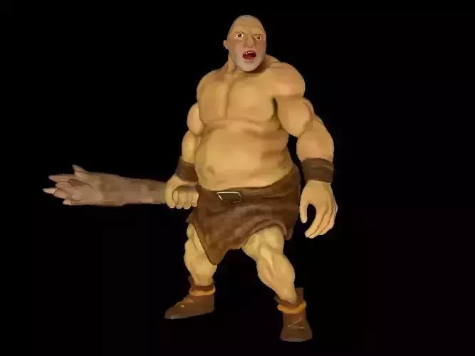 Hill Giant Dungeons and Dragons DnD