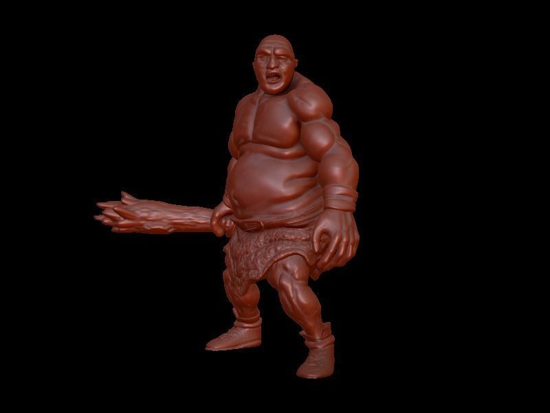 Hill Giant Dungeons and Dragons DnD Free 3D print model_5