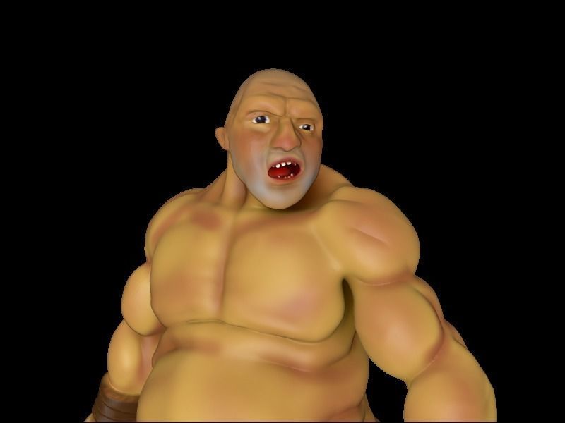 Hill Giant Dungeons and Dragons DnD Free 3D print model_4