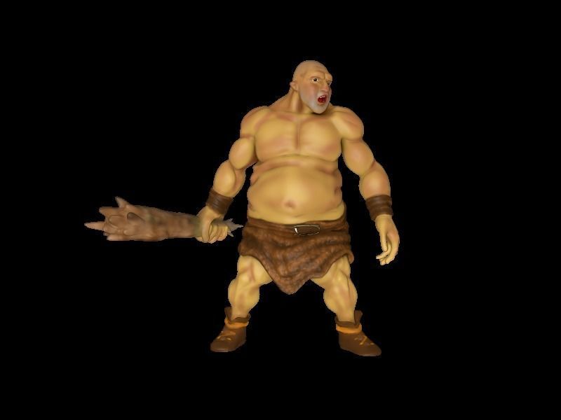 Hill Giant Dungeons and Dragons DnD Free 3D print model_2