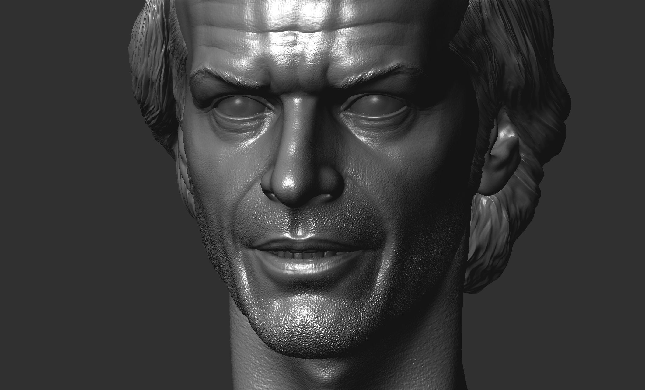 Jack Torrance - Jack Nicholson Head 3D print model_13