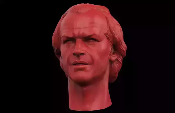 Jack Torrance - Jack Nicholson Head 3D print model