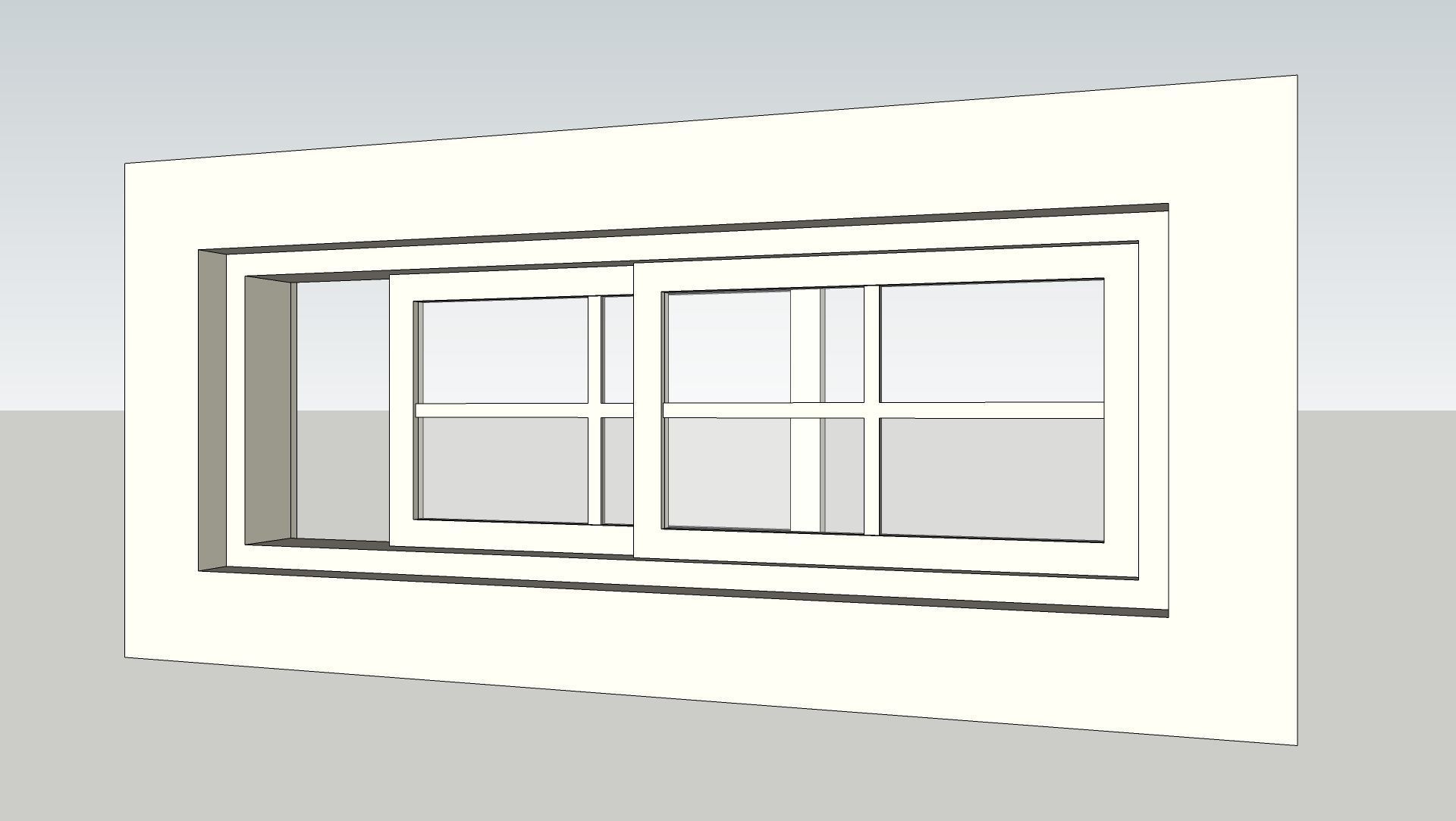 Various types of doors and windows 3D model_22