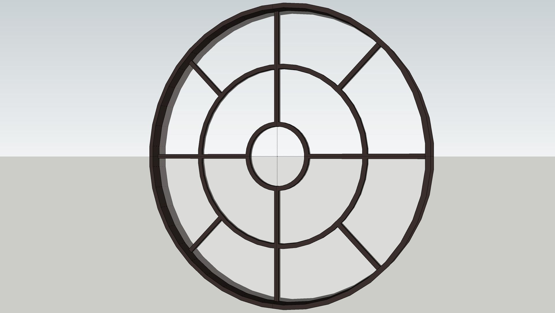 Various types of doors and windows 3D model_9