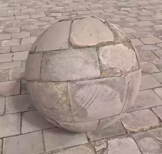 Block Paving 03 - Photogrammetry based Environment Texture Texture