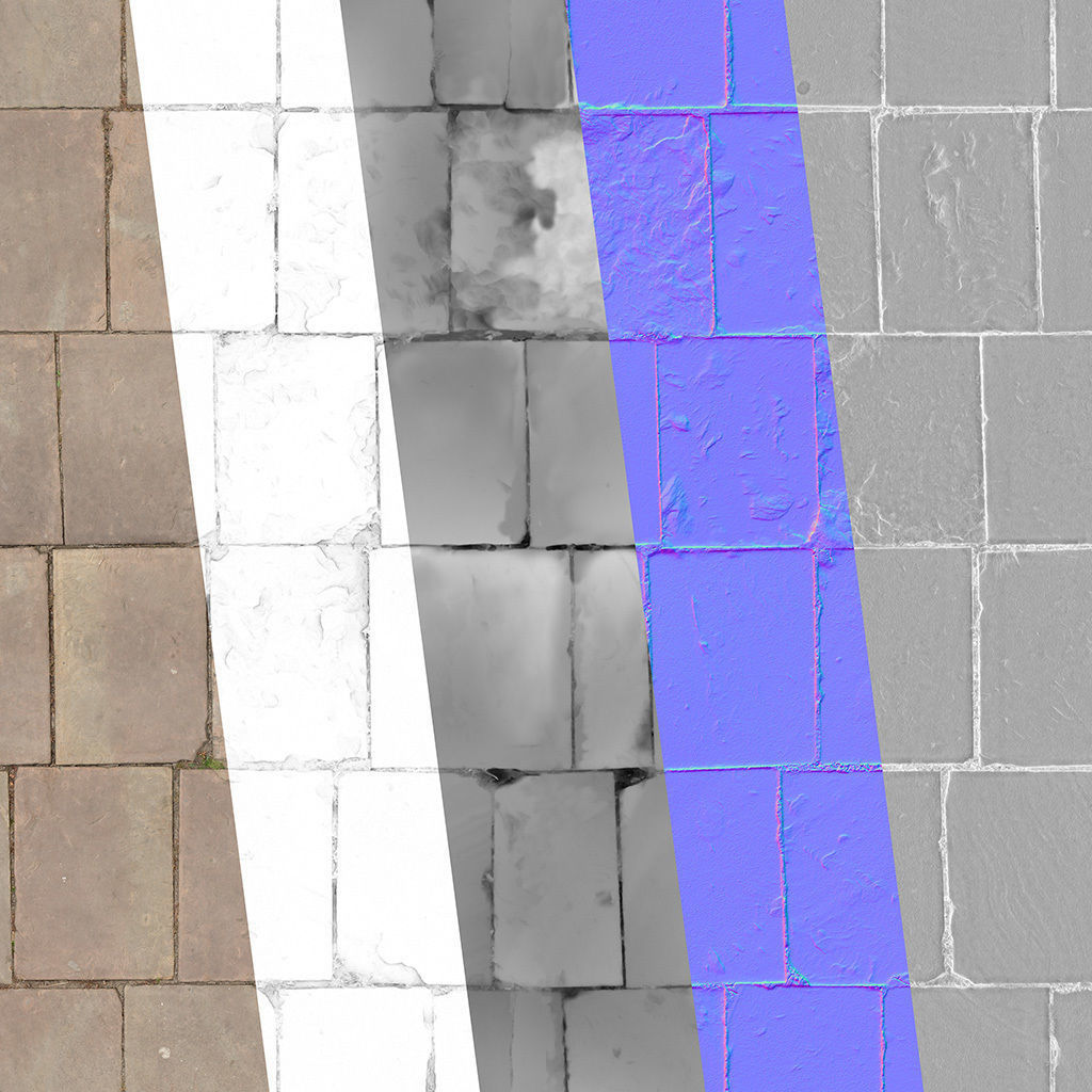Block Paving 04 - Photogrammetry based Environment Texture Texture_2