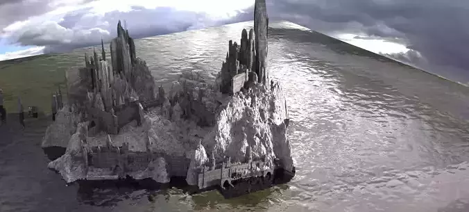 King Richard Crusades Desert Ruins