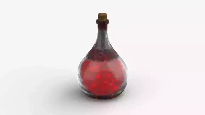 Stylized Magic Potion Bottle