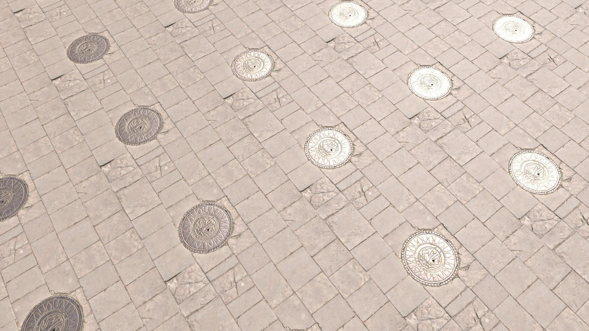 Block Paving 06 - Photogrammetry based Environment Texture  Texture_5