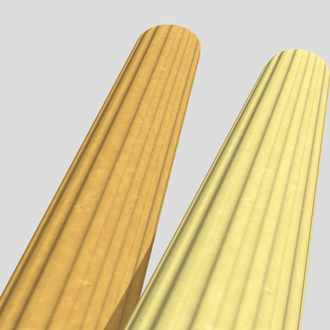 Pasta Penne Low-poly 3D model_13