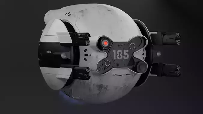 Oblivion Battle Drone 3D model