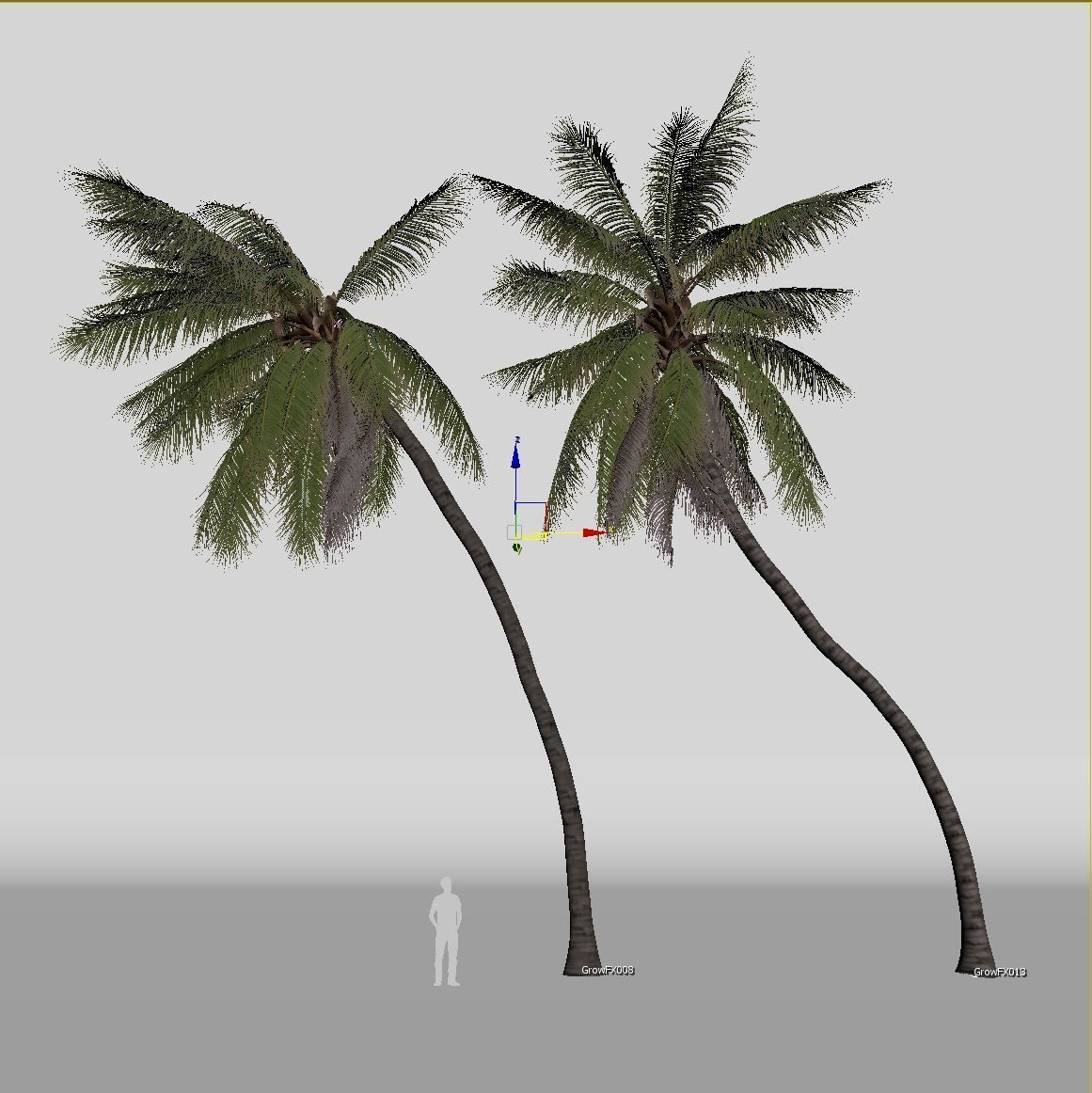 COCONUT TREE VOLUME PACK 02 - GFX INCLUDED 3D model_21