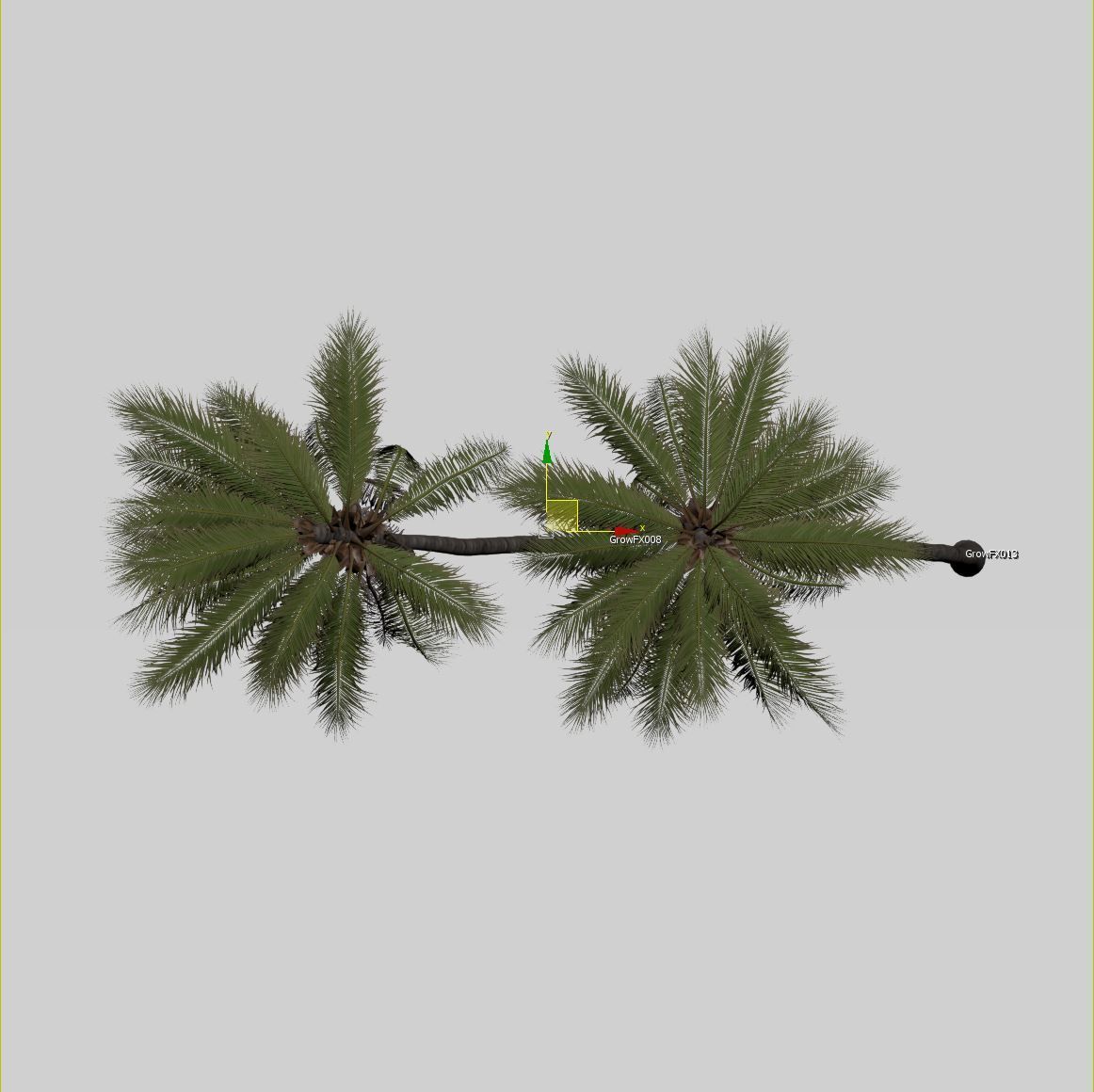 COCONUT TREE VOLUME PACK 02 - GFX INCLUDED 3D model_22