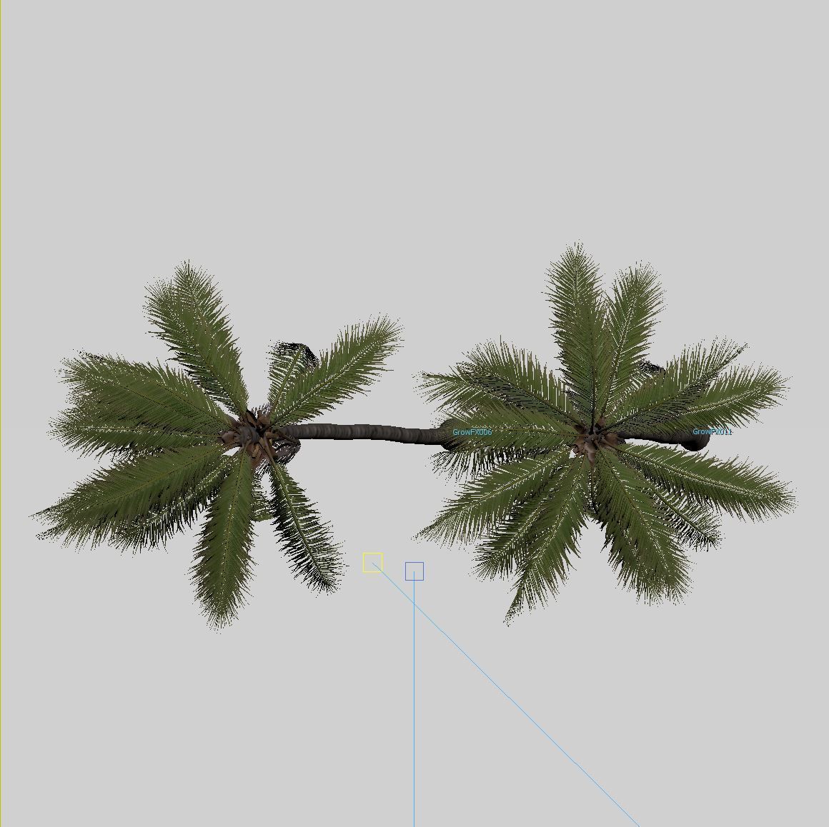 COCONUT TREE VOLUME PACK 02 - GFX INCLUDED 3D model_12