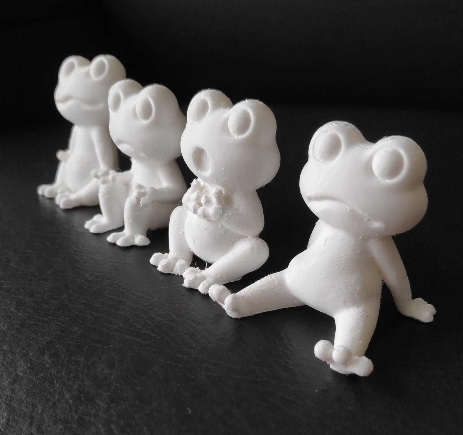 Funny Frogs 3D print model_6
