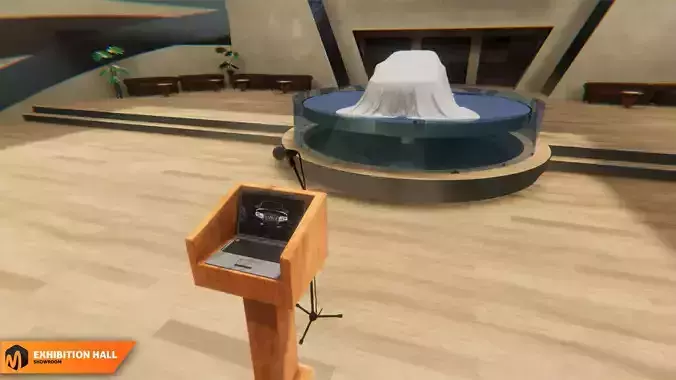 Exhibition hall - showroom