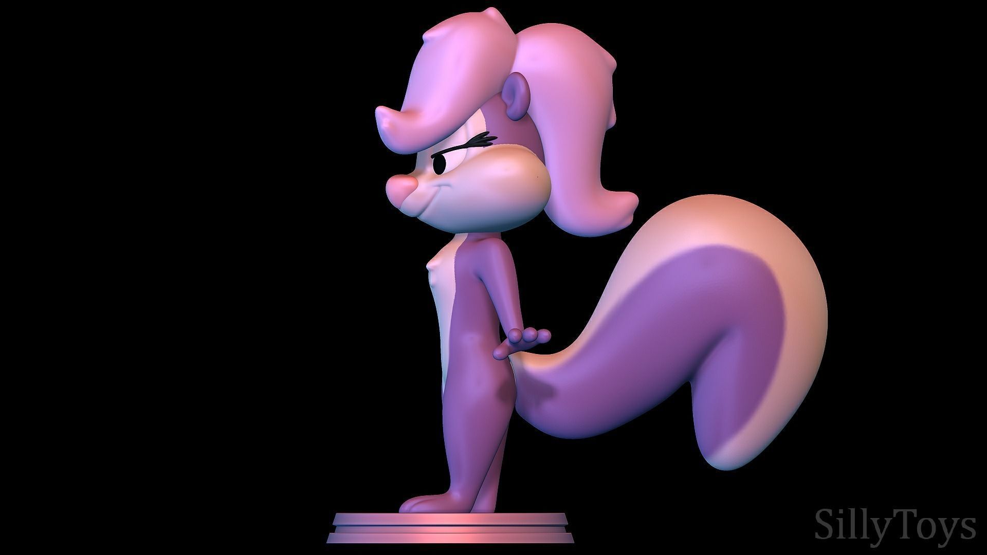 Fifi La Fume Tiny Toons Adventures 3D print model_2