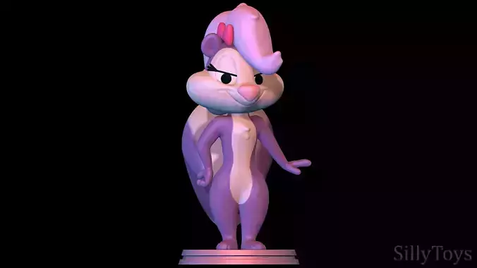 Fifi La Fume Tiny Toons Adventures 3D print model